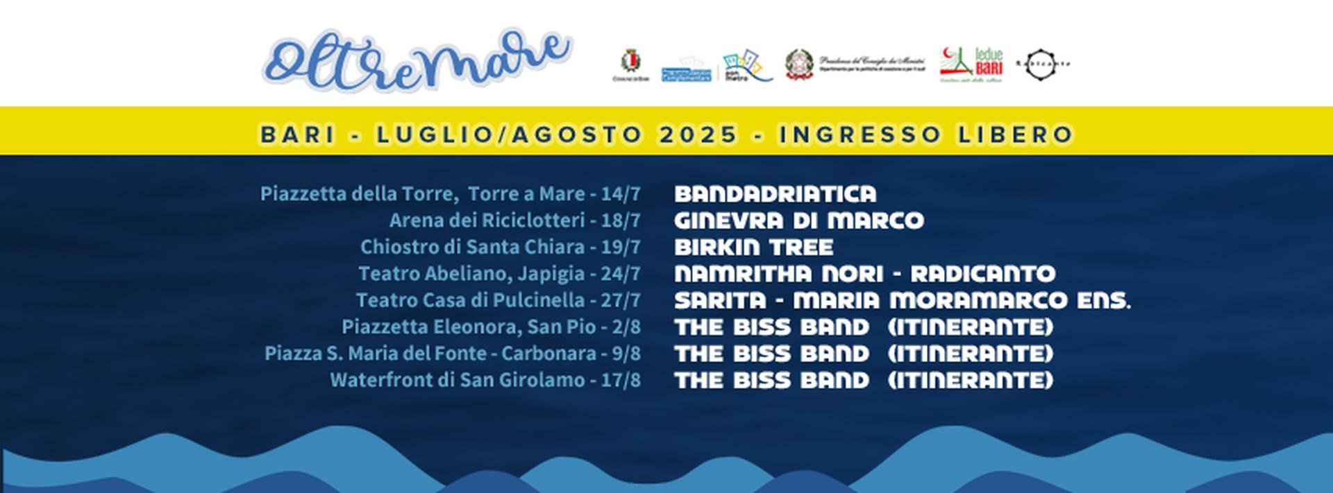 Gran finale della rassegna Oltremare