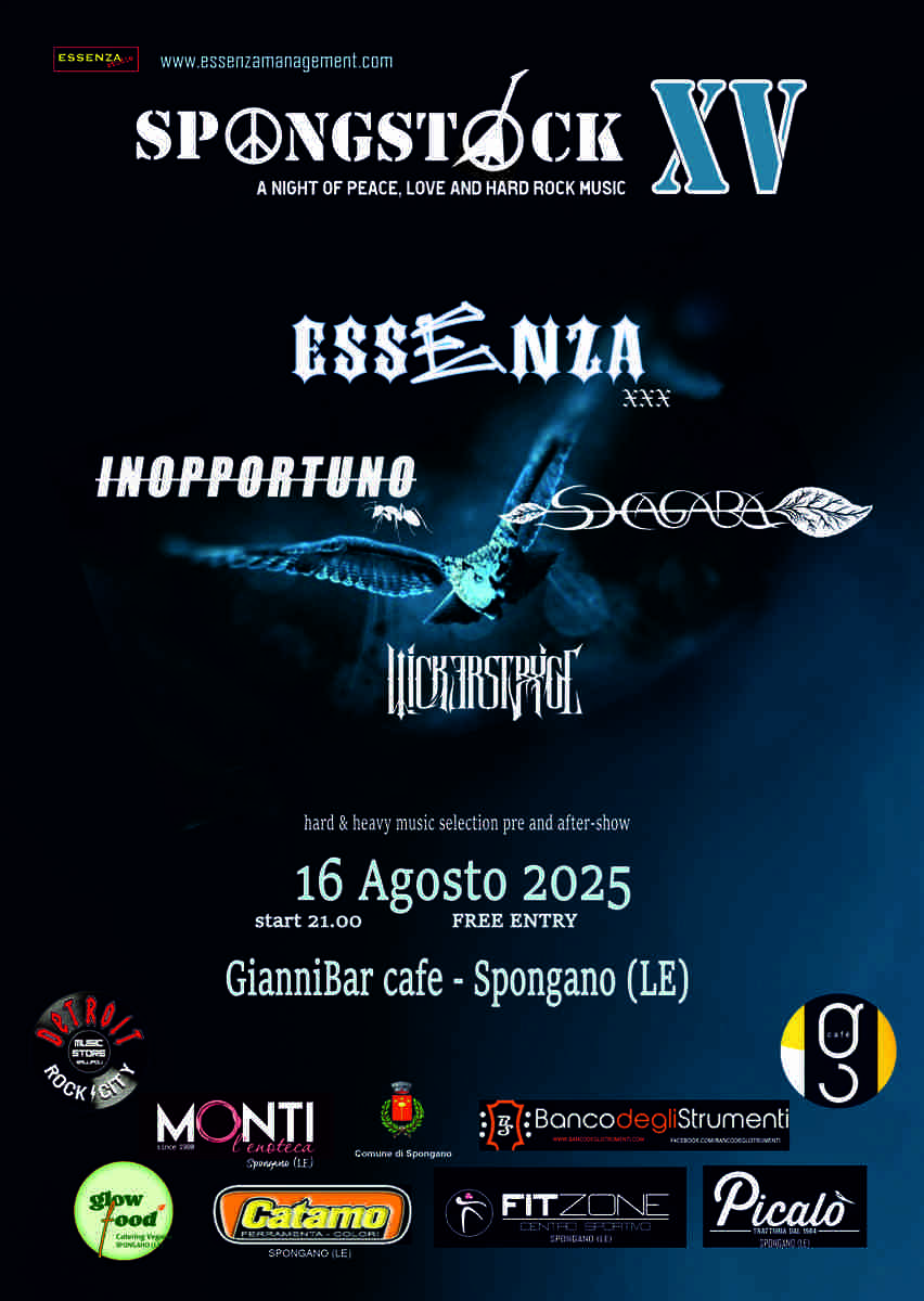 SPONGSTOCK XV - hard rock music festival