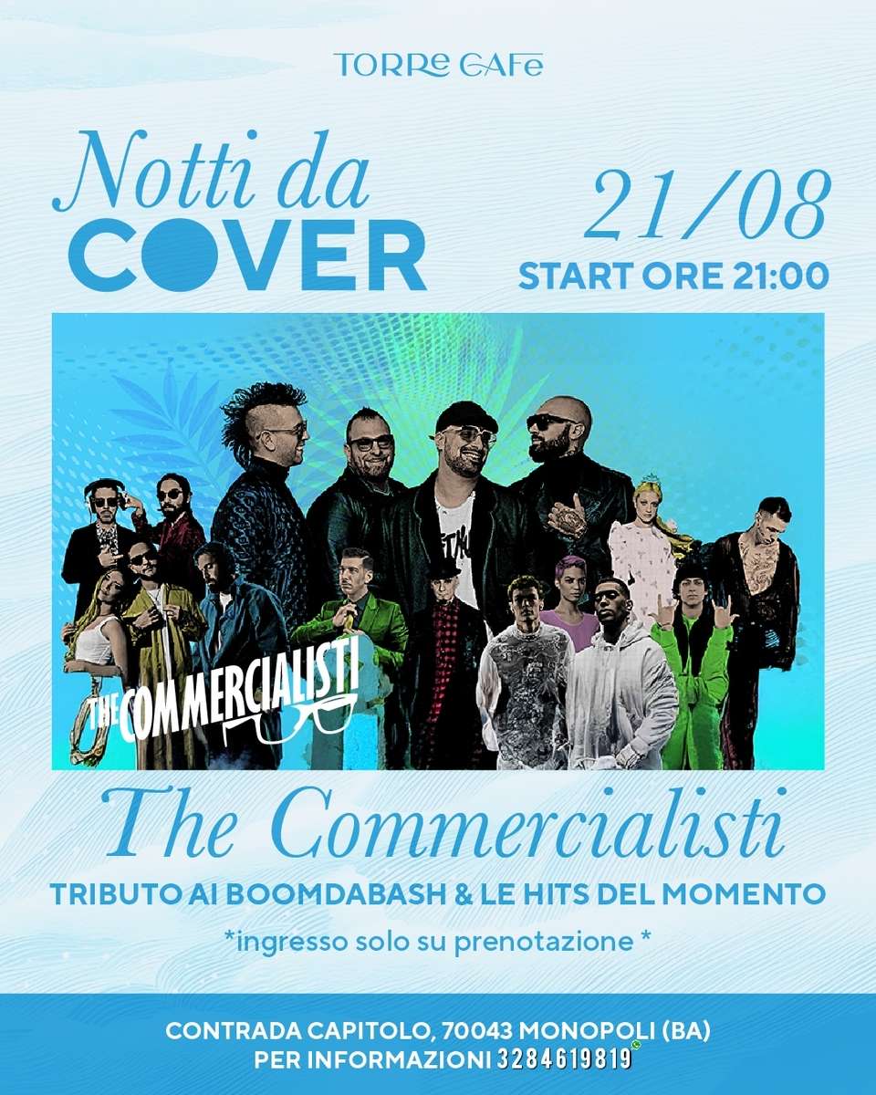 The Commercialisti - Tutte le hits del momento live at Torre Cafè