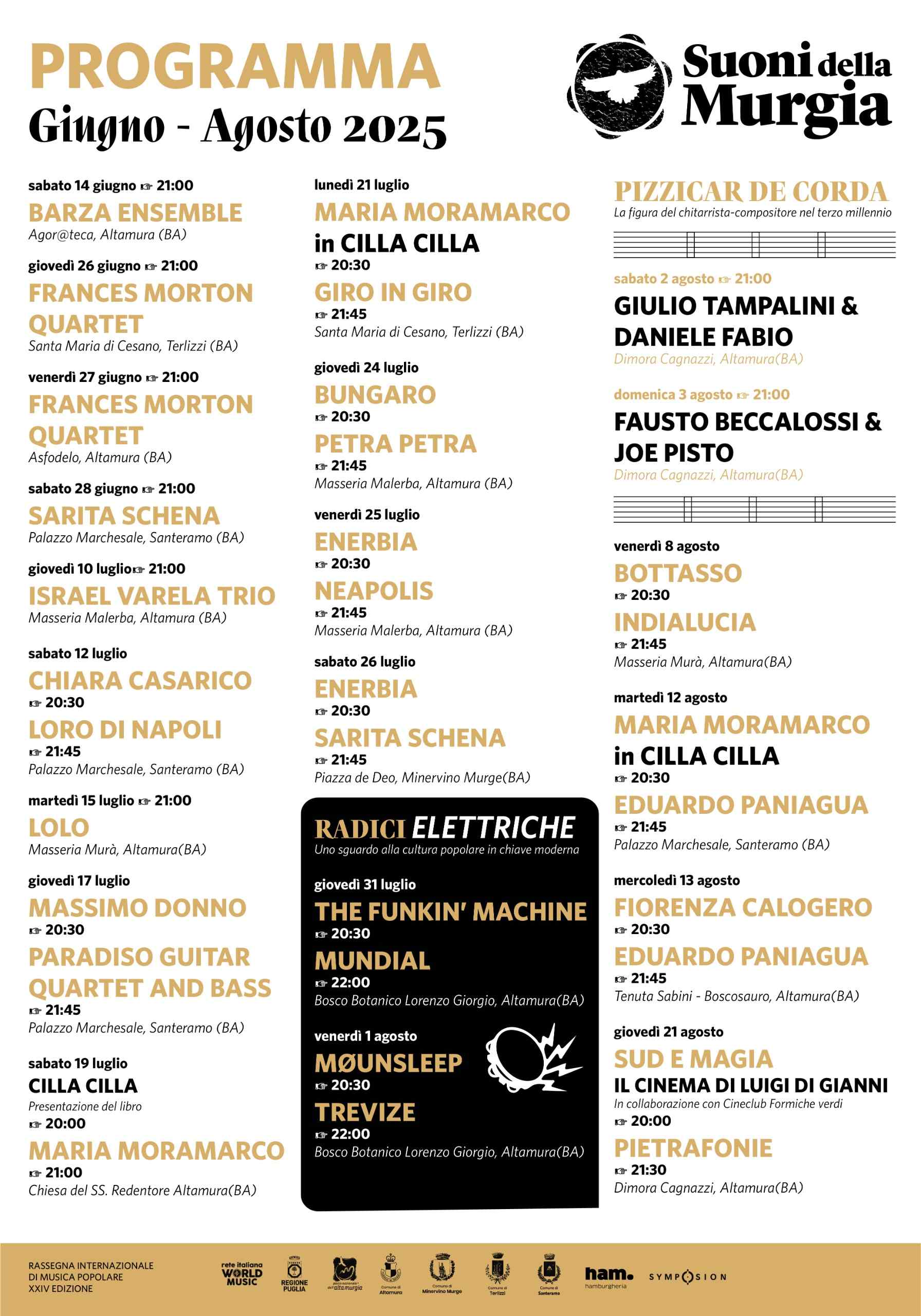 Concerto Pietrafonie e proiezione cortometraggi