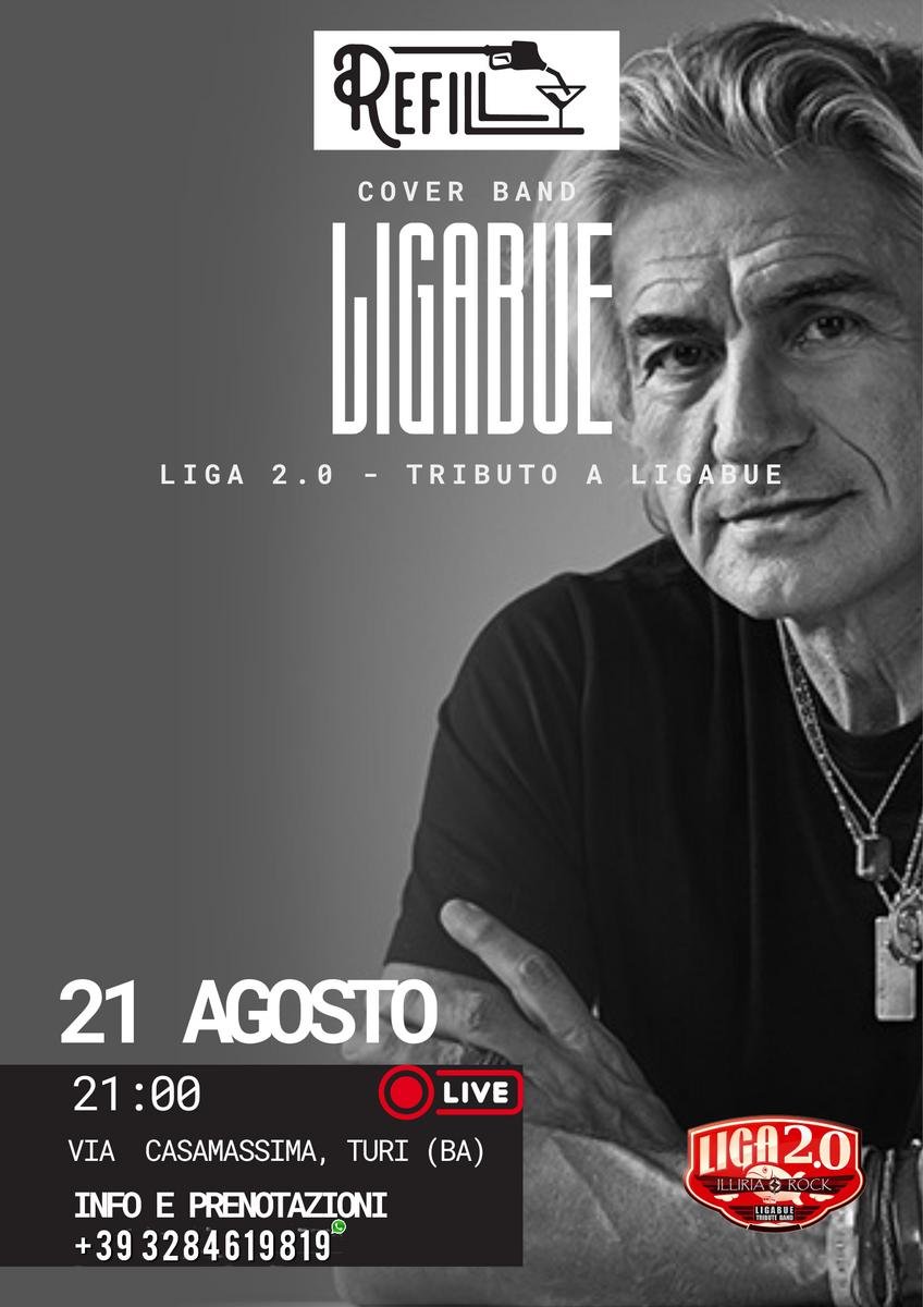 Liga 2.0 - Ligabue tribute band live at Refil Turi