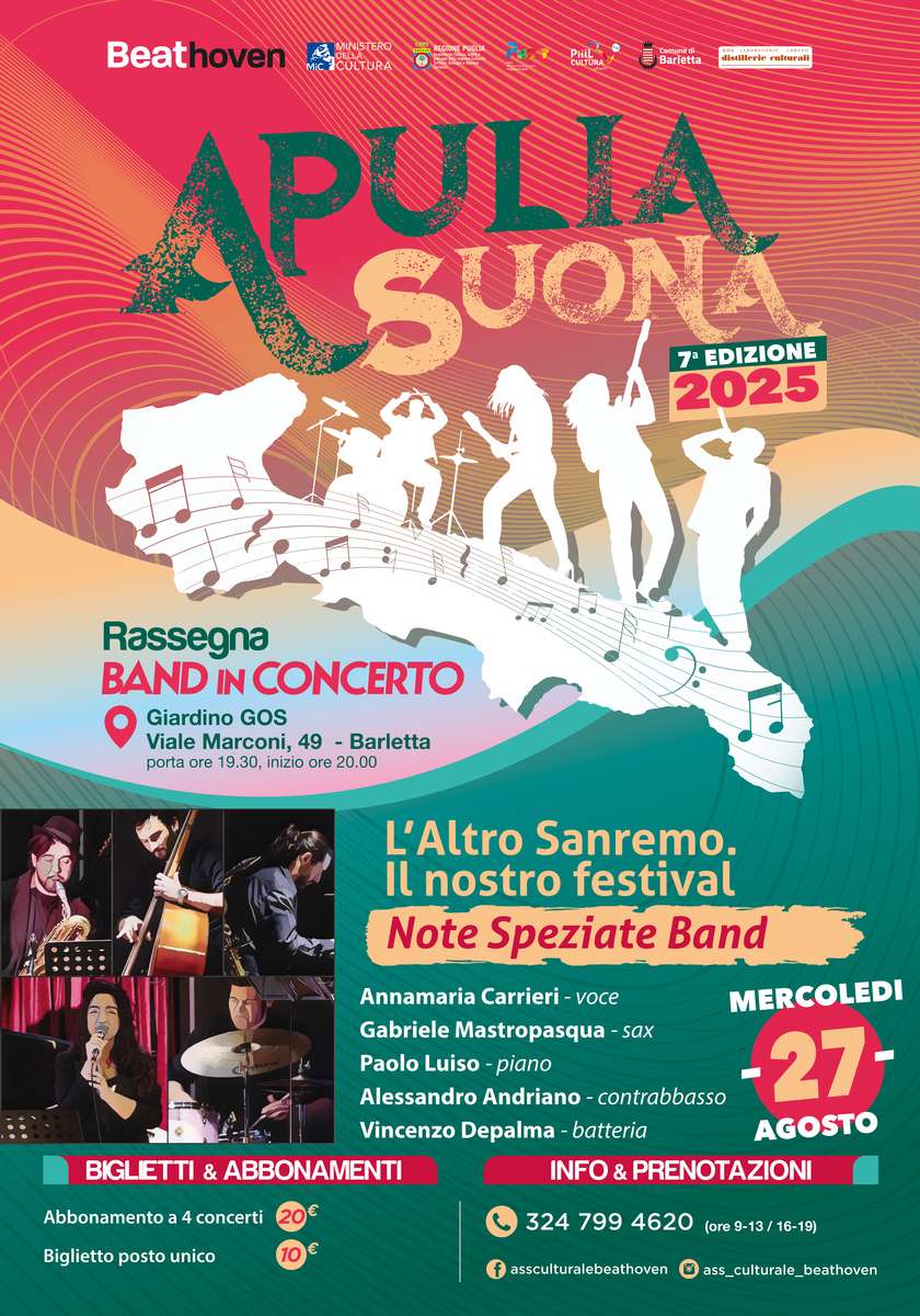 Note Speziate Band: L’Altro Sanremo Il nostro Festival: un viaggio emozionale tra storia, jazz e canzone italiana