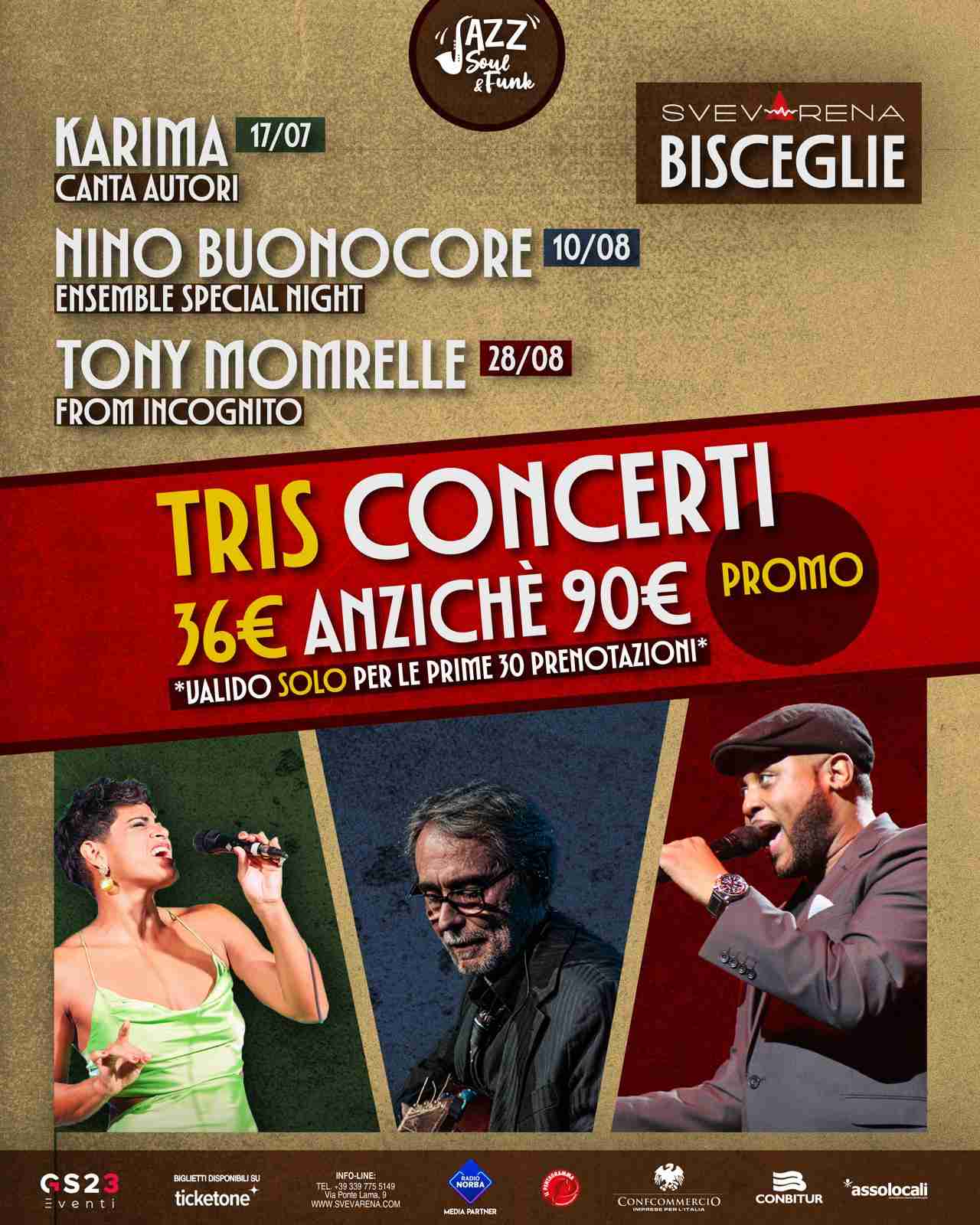 Concerto di Tony Momrelle - ‘Jazz, soul&funk’