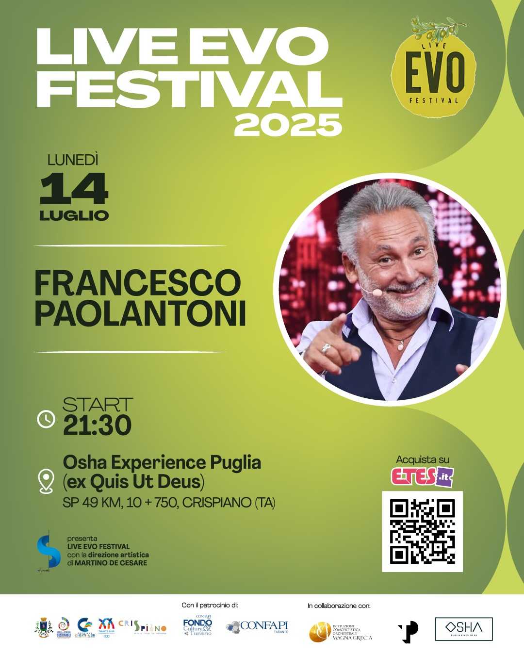 Francesco Paolantoni presenta “Salotto Paolantoni”