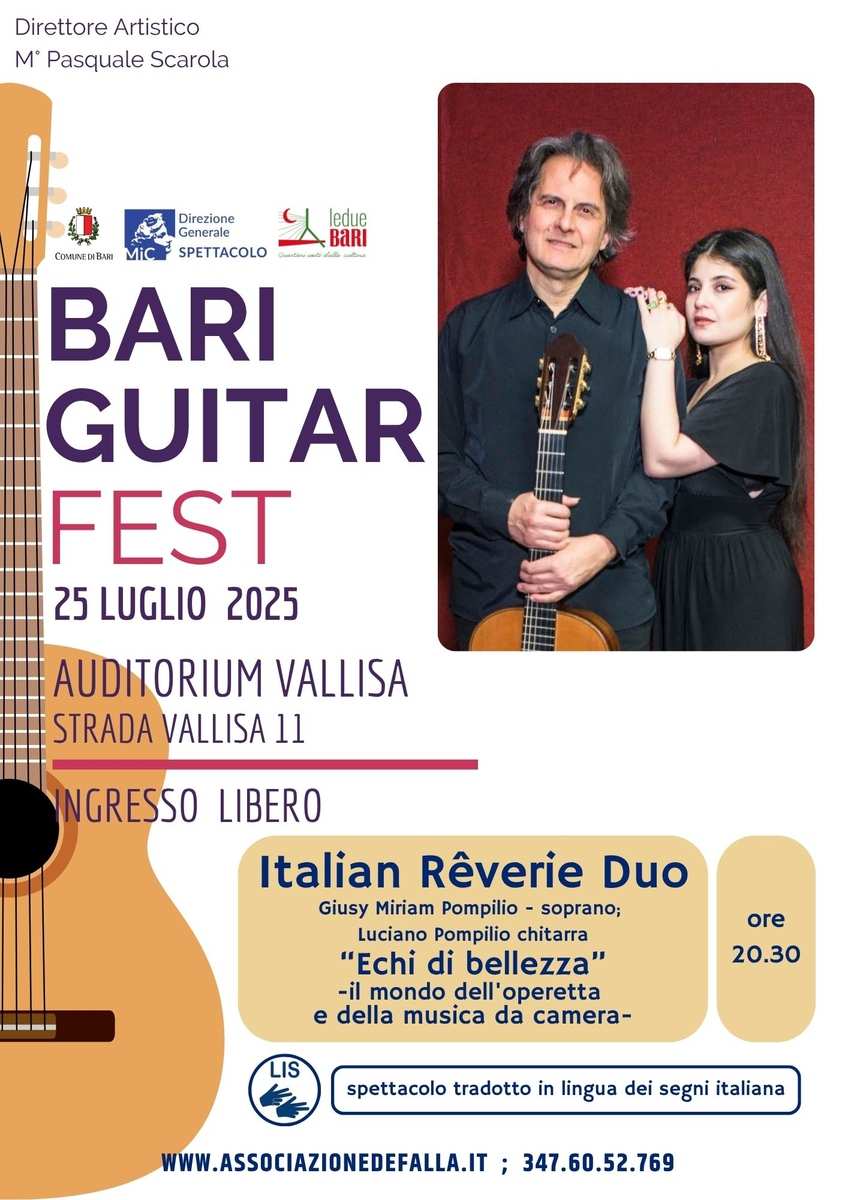Italian Rêverie Duo - Echi di bellezza: il mondo dell'operetta e della musica da camera